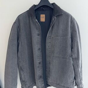 GAP Men's Charcoal Shirt Jacket